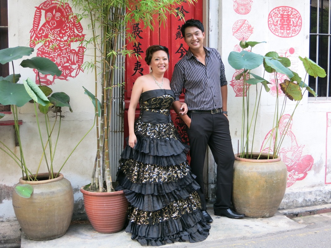 Brautpaar in Malakka