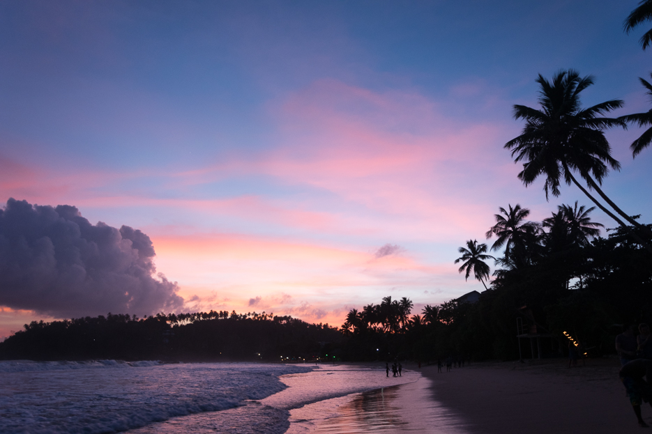Sri Lanka Sonnenuntergang
