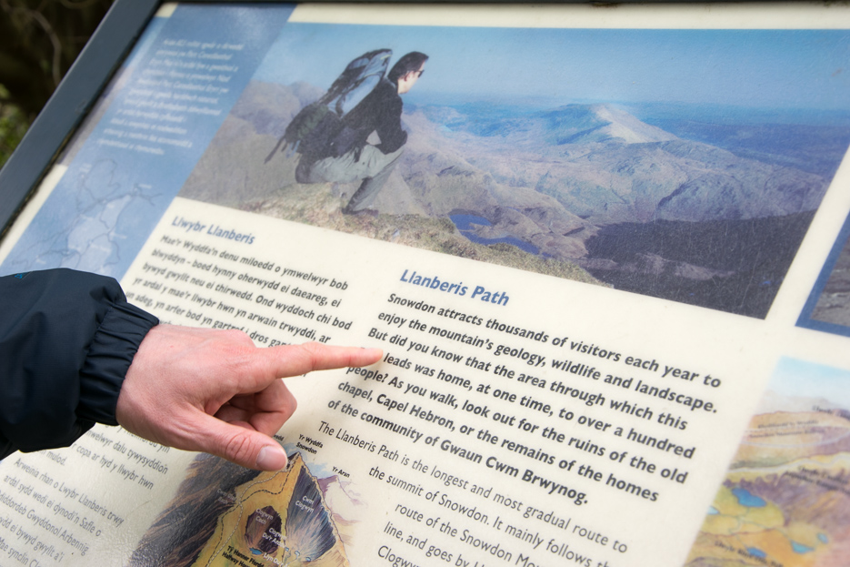Llanberis Path Wales Snowdonia-Nationalpark